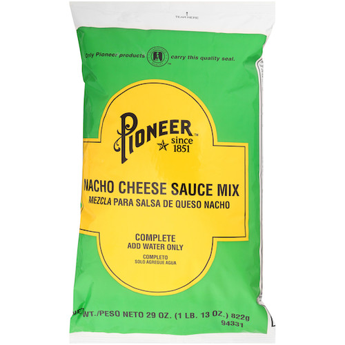 Pioneer Nacho Cheese Sauce Mix, 29 Ounces, 6 Per Case